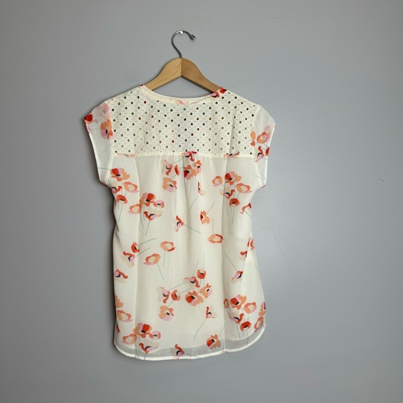 Daniel Rainn NWT floral lightweight blouse size Small - Picture 3 of 9